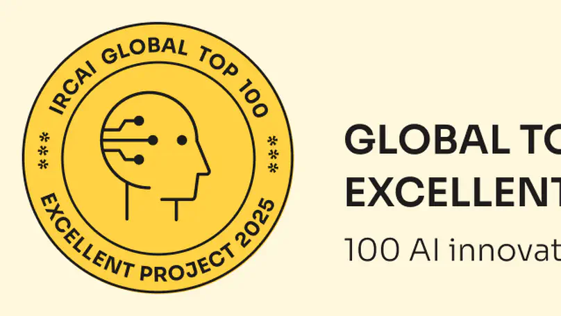 Two of our projects were nominated as Excellent Projects in the IRCAI Global Top 100 Index for 2025!